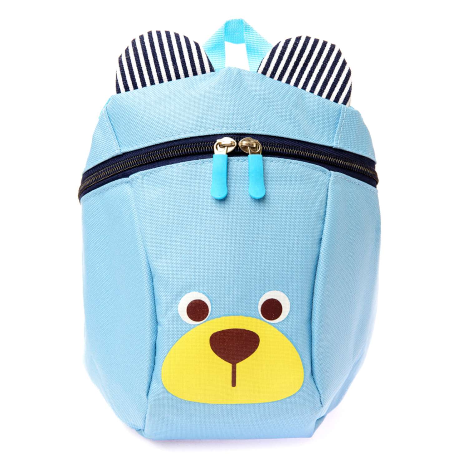 Рюкзак O GO Мини мишка васильковый со шлейкой и фастексом - фото 1