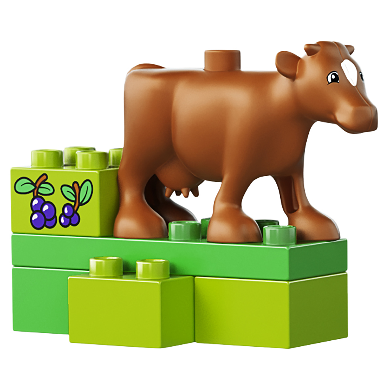 Конструктор LEGO DUPLO Сельскохозяйственный трактор блочный - фото 12
