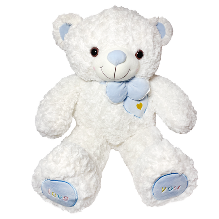 Мягкая игрушка Tesler Market Плюшевый медведь 75 см Белый