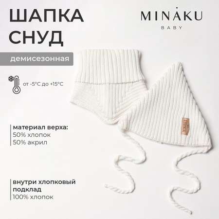 Шапка и снуд Minaku