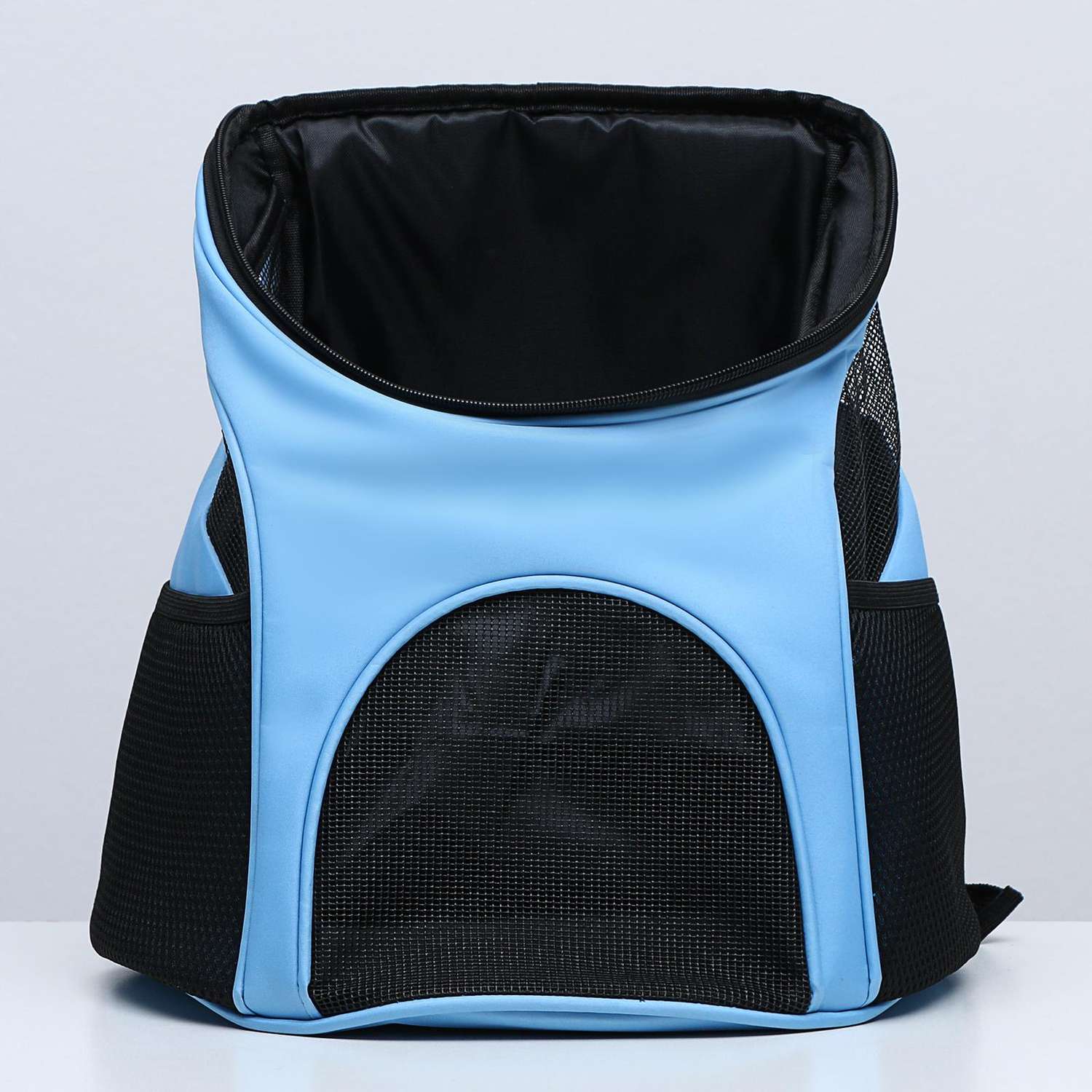 Рюкзак для переноски животных Пижон 315х25х33 см голубой - фото 2