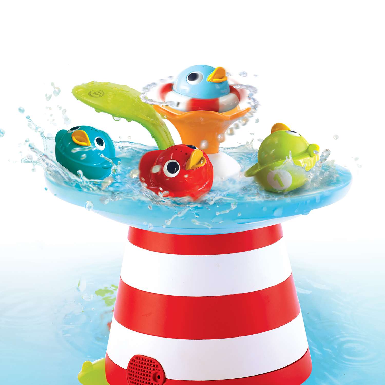 Игрушка для ванны фонтан Yookidoo Утиные гонки - фото 2