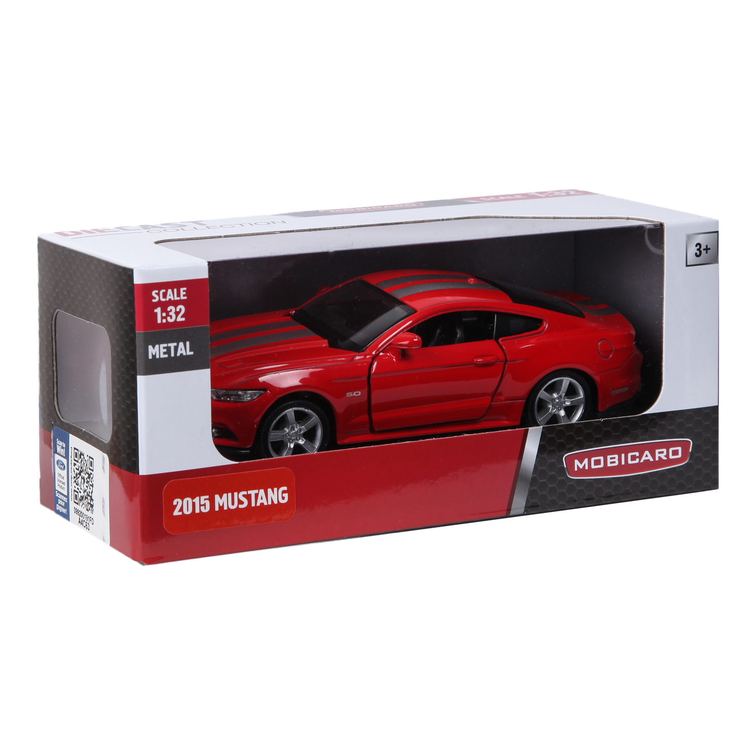 Машинка Mobicaro 1:32 Ford Mustang 2015 в ассортименте 544029C