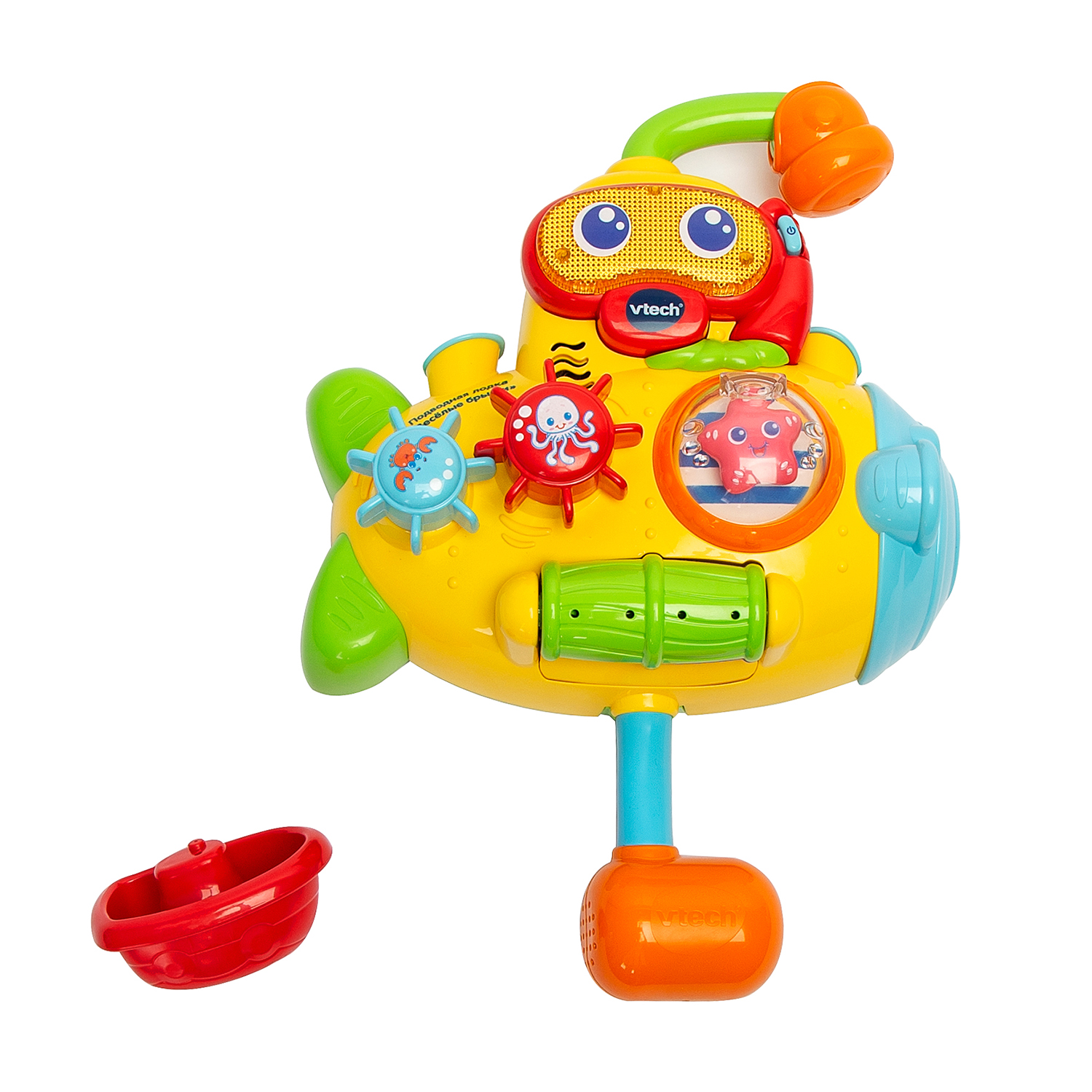 Игрушка Vtech Подводная лодка Веселые брызги 80-516426 купить по цене 1999  ₽ в интернет-магазине Детский мир