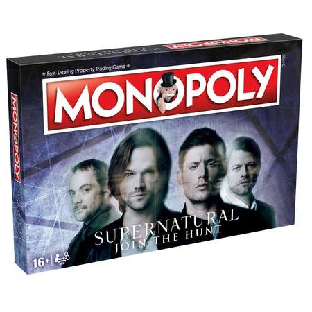 Настольная игра Winning Moves Монополия Supernatural Сверхестественное на английском языке