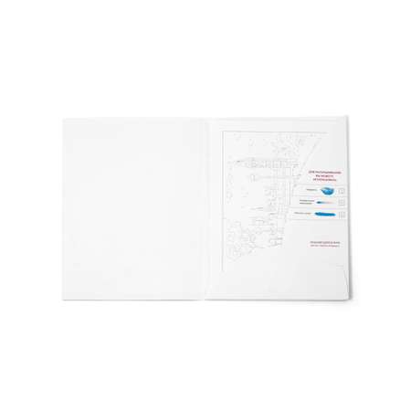 Раскраска-эскиз АРТформат Города 10 листов А4 акварельная бумага 200 гр в папке