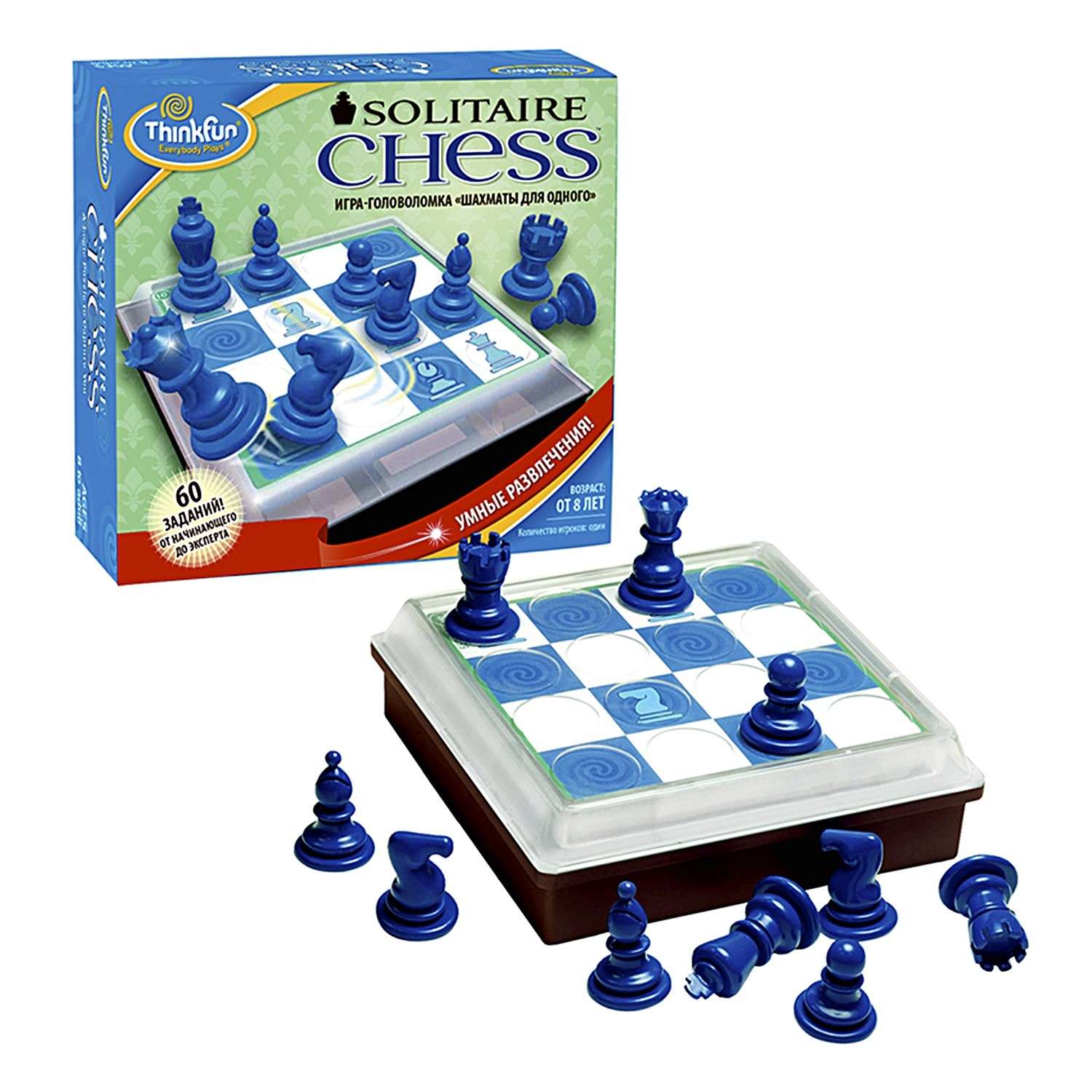 Игра настольная Thinkfun Шахматы для одного - фото 3
