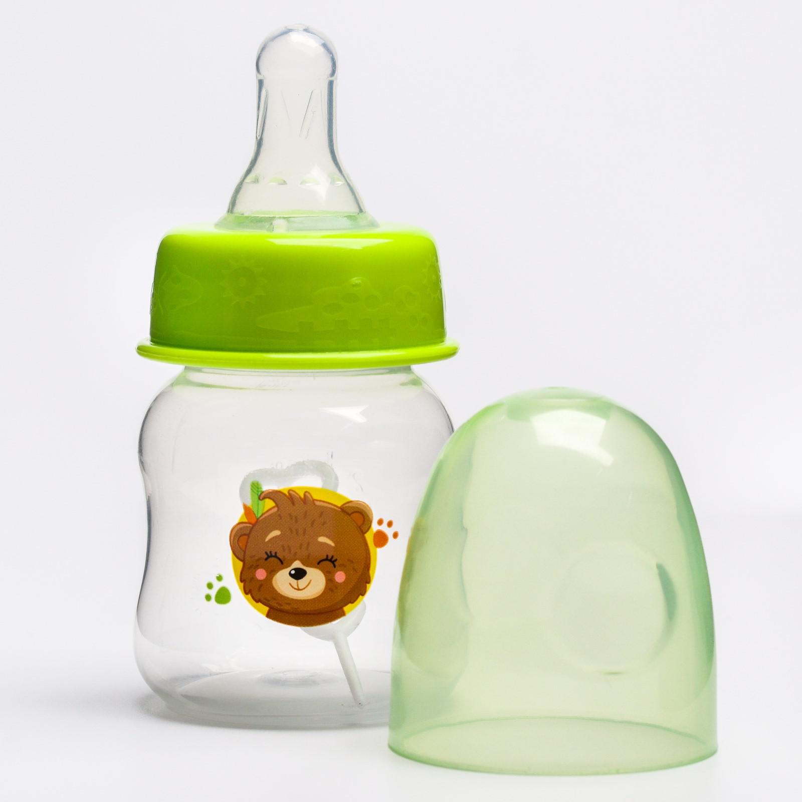 Бутылочка Mum and Baby для кормления с соской Медвежонок - фото 2