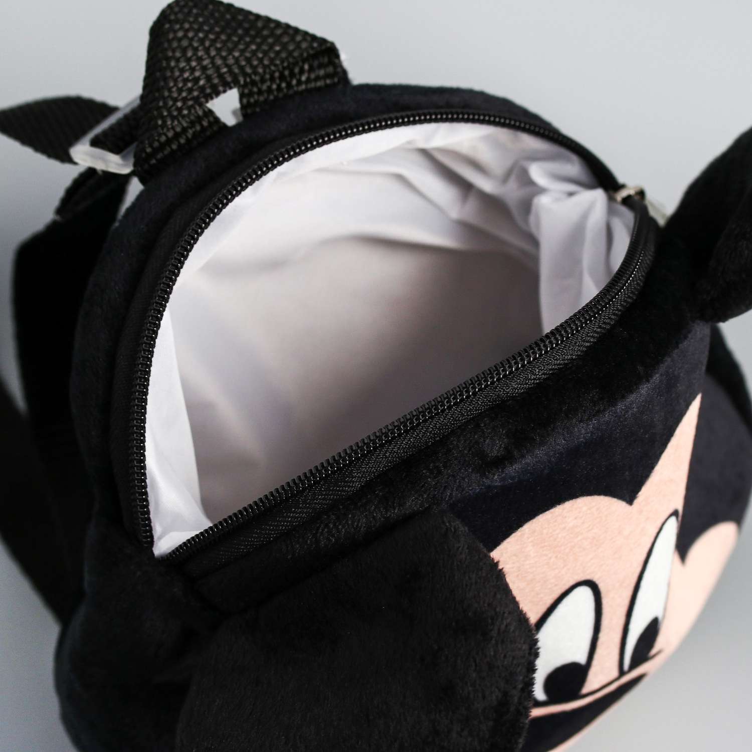 Рюкзак Disney детский плюшевый Микки Маус - фото 3