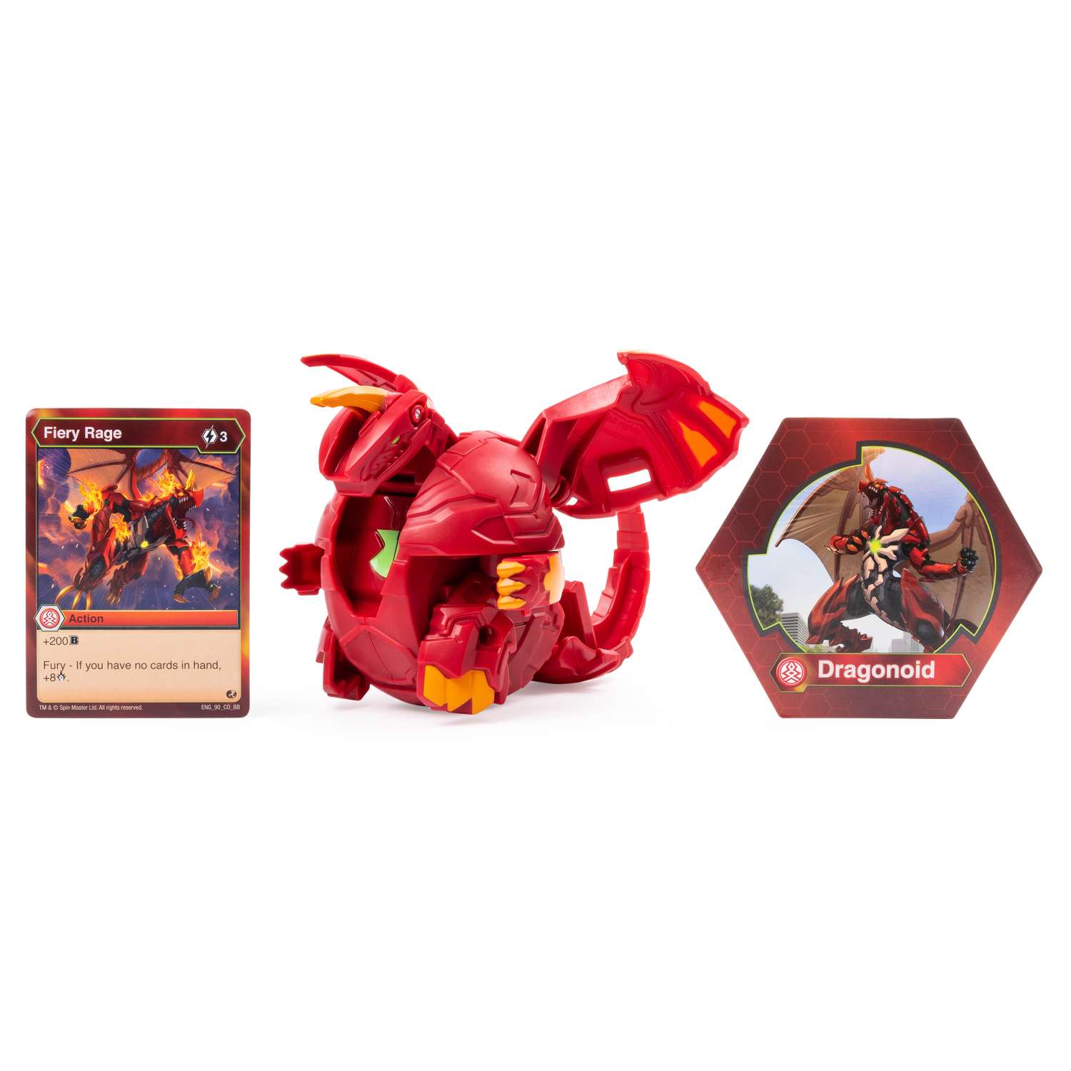 Фигурка-трансформер Bakugan Драгоноид большая 6054794 - фото 4