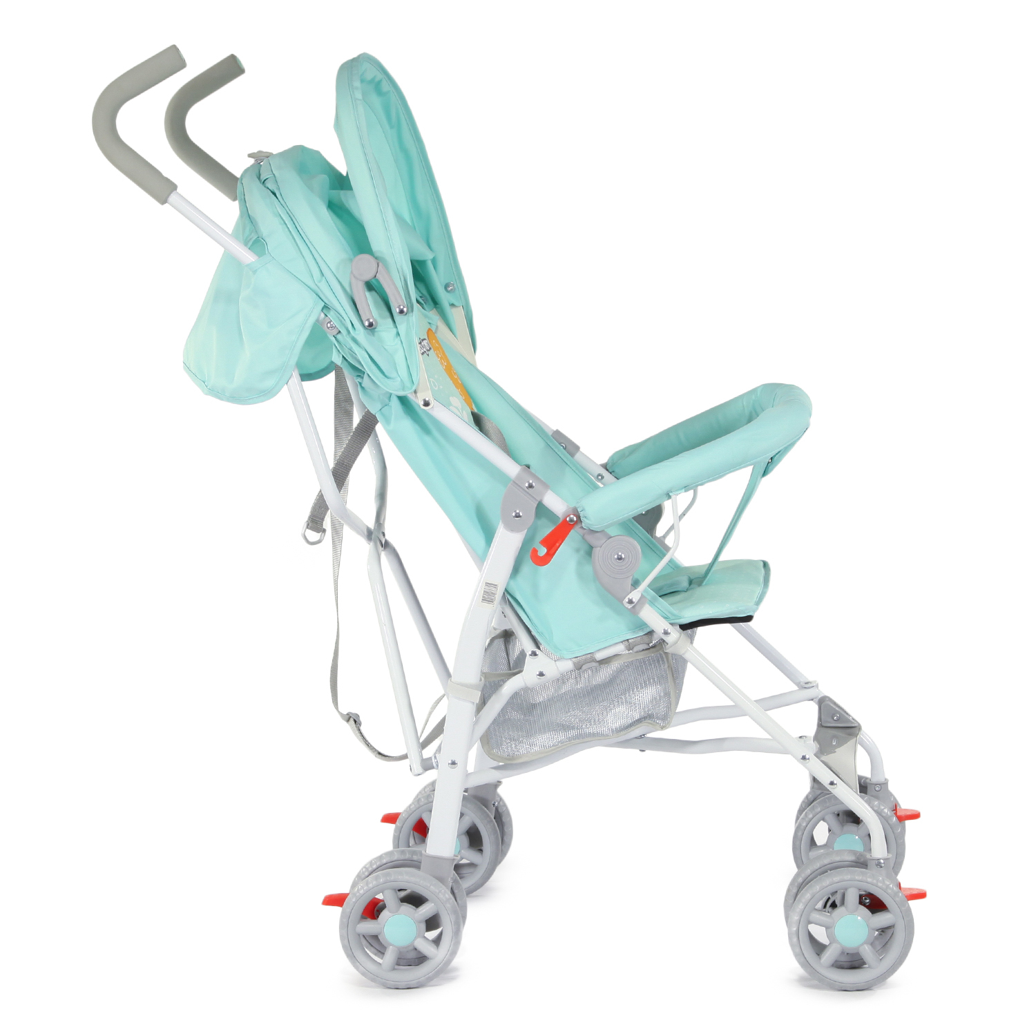 Коляска-трость Babyton Zoo Light Blue - фото 5