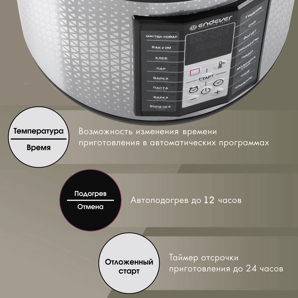 Мультиварка ENDEVER vita-122 - фото 4