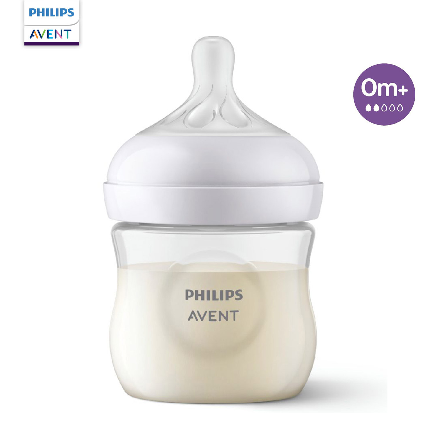 Бутылочка для кормления Philips Avent Natural Response 125мл c 0месяцев SCY900/01 - фото 1