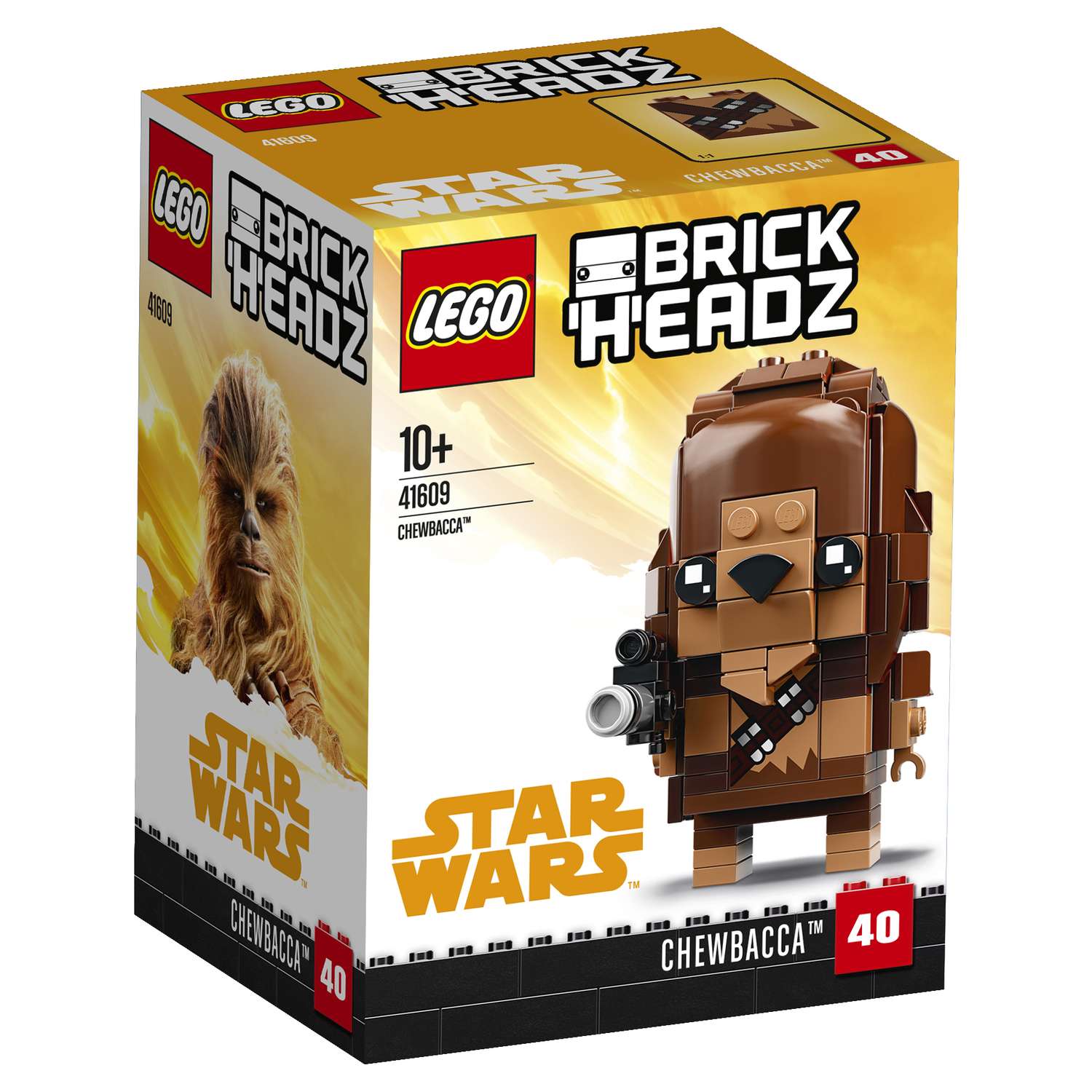 Конструктор LEGO BrickHeadz Чубакка 41609 - фото 2