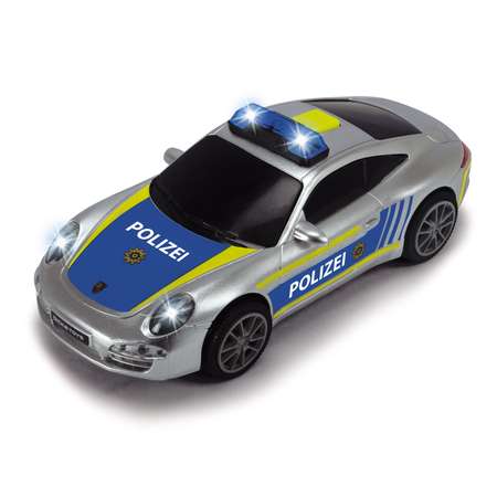 Игровой набор DICKIE Полицейская Станция и 2 машинки Porsche и Citroën свет звук 3715010