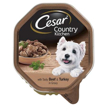 Корм для собак Cesar 150г рагу из говядины и индейки