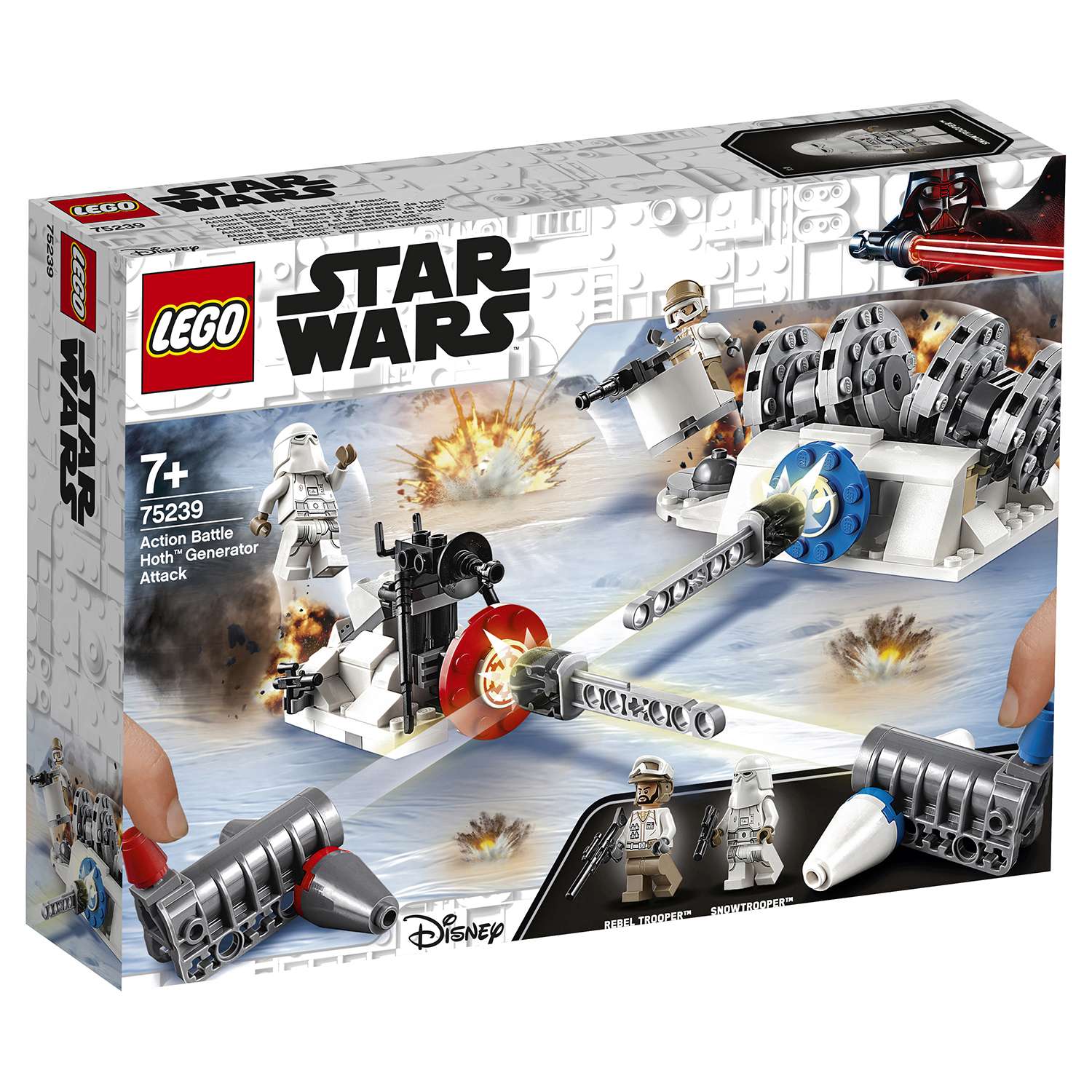 Конструктор LEGO Star Wars Разрушение генераторов на Хоте 75239 - фото 2