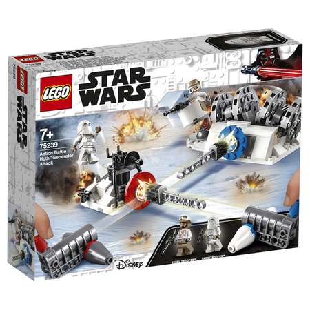 Конструктор LEGO Star Wars Разрушение генераторов на Хоте блочный