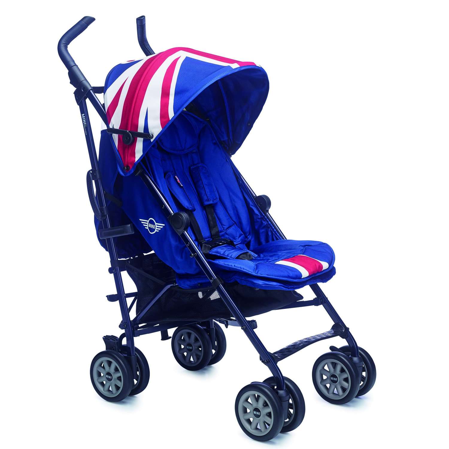 Коляска Easywalker Mini Buggy XL Union Jack Classic c бампером - фото 3