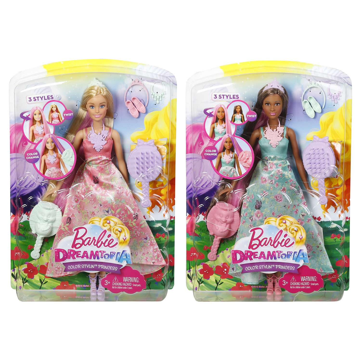 Кукла Barbie Принцессы с волшебными волосами в ассортименте DWH41 - фото 2