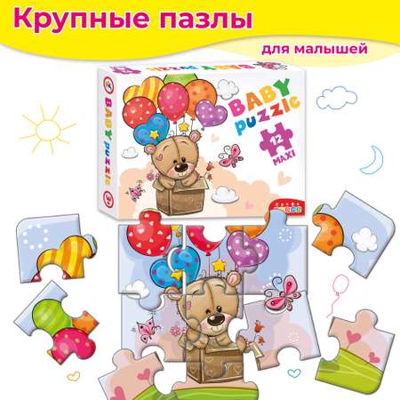 Набор пазлов Дрофа-Медиа Baby Puzzle Мишка и воздушные шары 4136