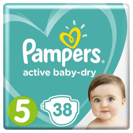 Подгузники Pampers Active Baby-Dry 5 11-16кг 38шт