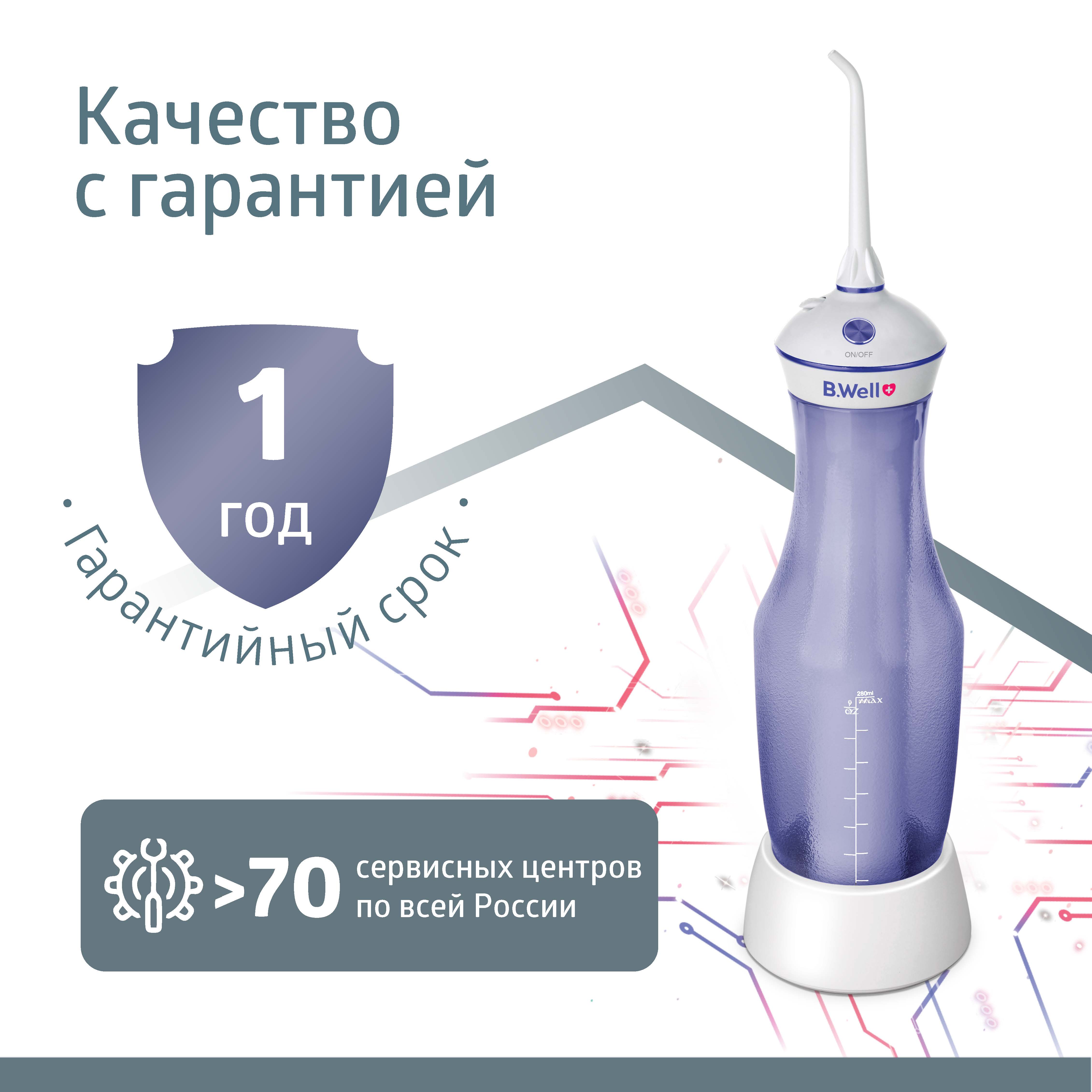 Ирригатор B.Well TH-917 купить по цене 4446 ₽ в интернет-магазине Детский  мир