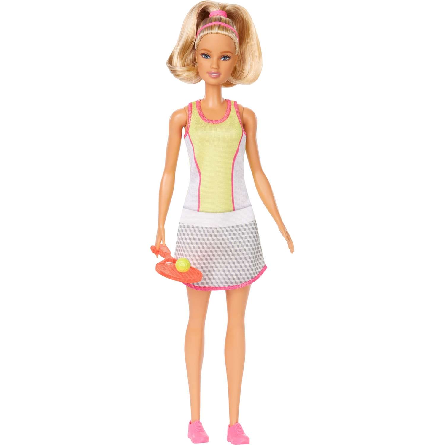 Кукла Barbie Кем быть Теннисистка Блондинка GJL65 DVF50 - фото 1