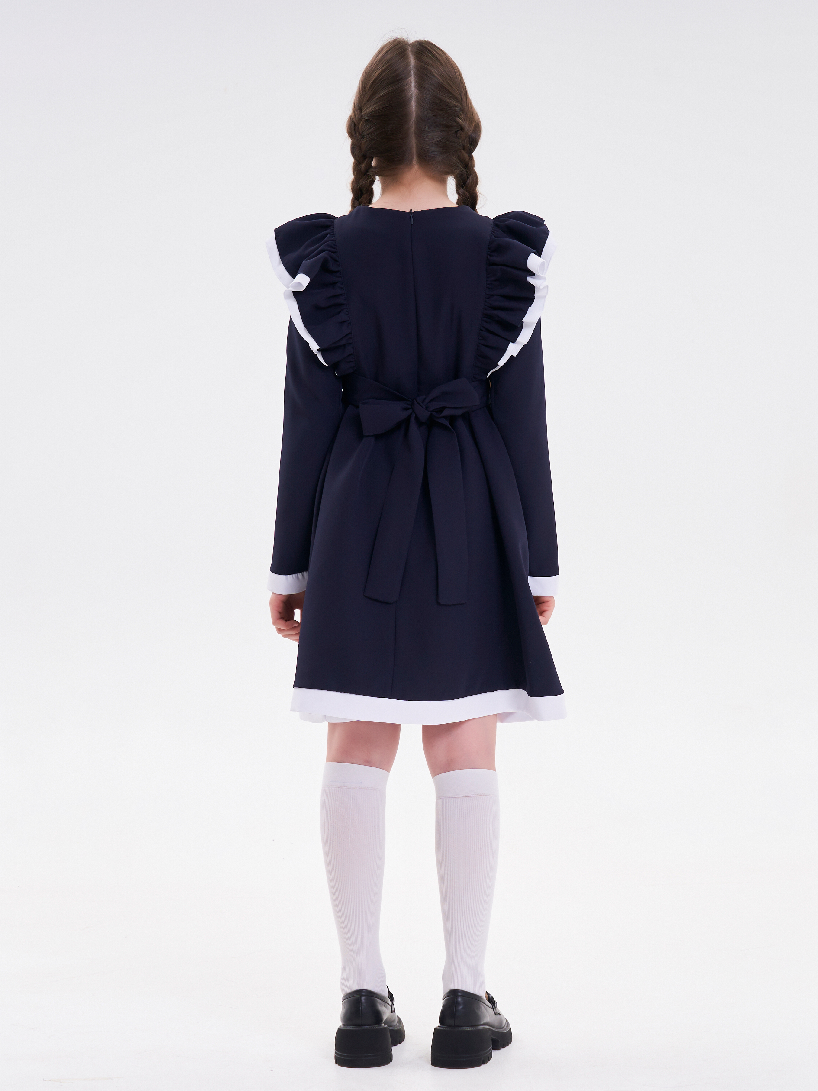 Платье FunWood fw_sch_dress_wings_longsleeve - фото 4