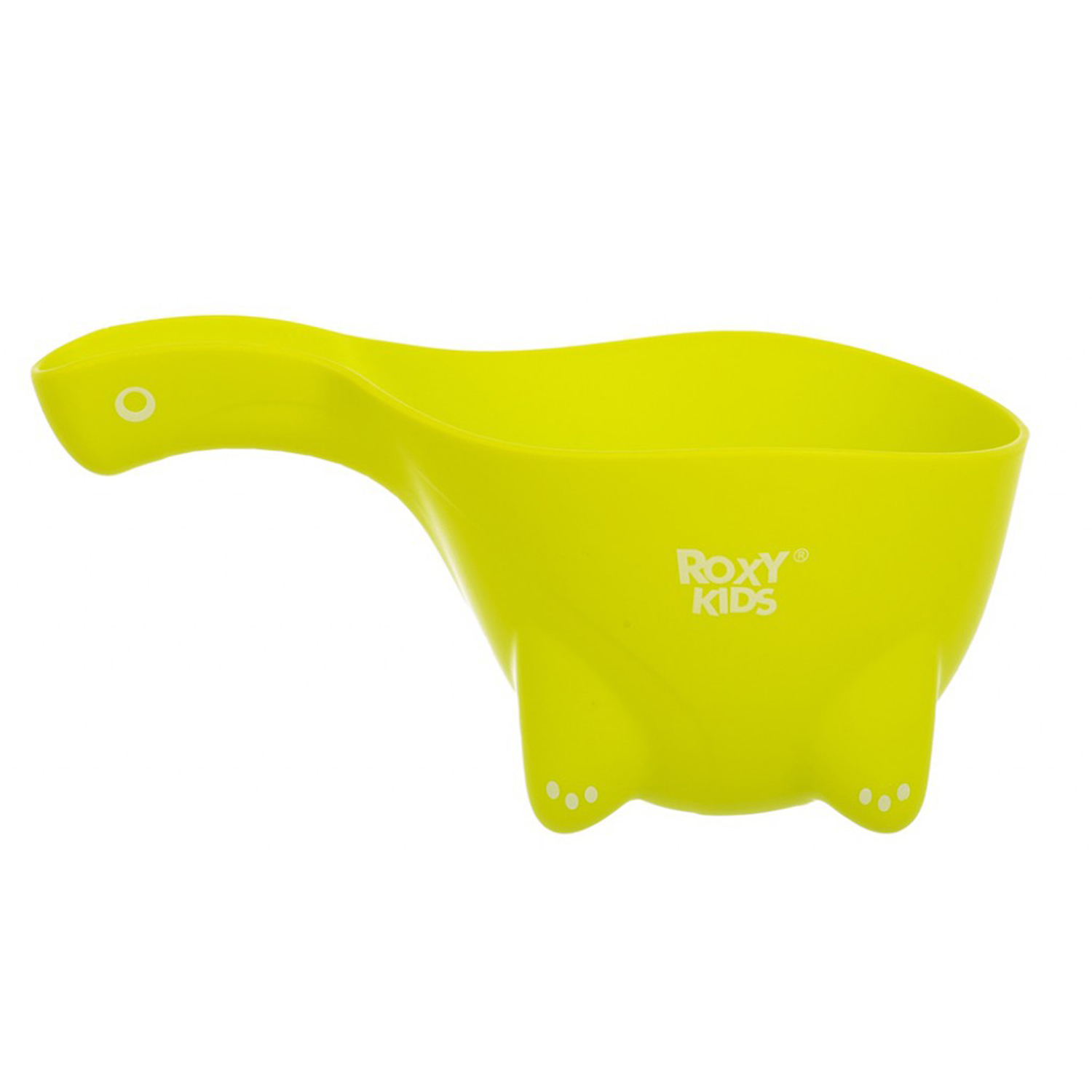 Ковшик мягкий ROXY-KIDS DINO SAFETY SCOOP Зеленый - фото 1