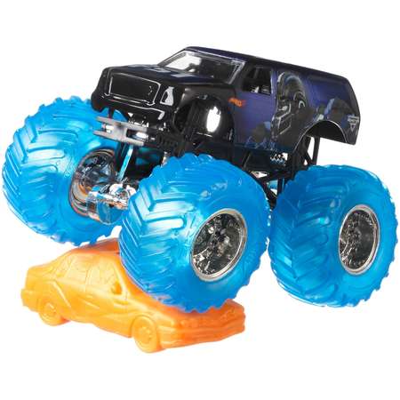 Машина Hot Wheels Monster Jam 1:64 Clear Cruschers Клетус FLX18