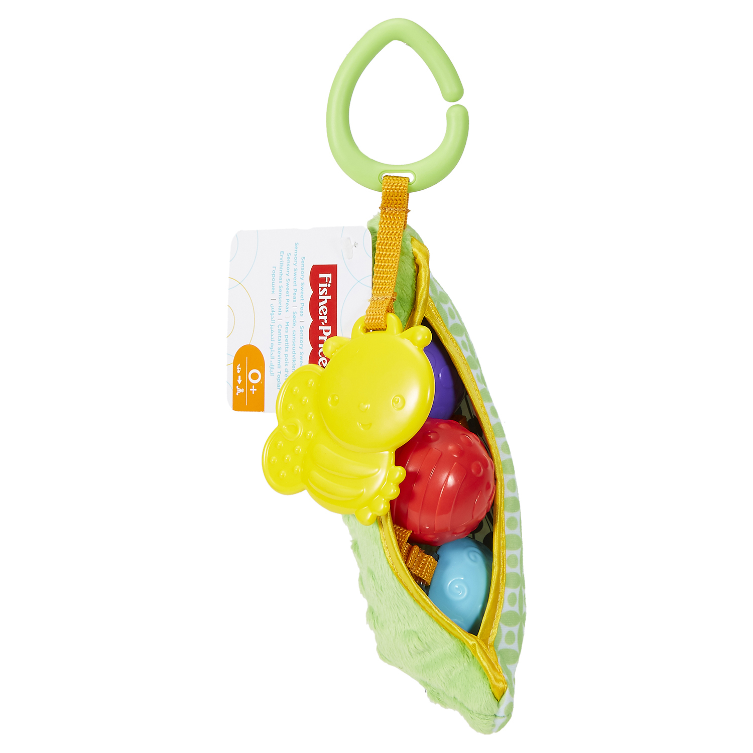 Игрушка-подвеска Fisher Price Горошек DRD79 - фото 3