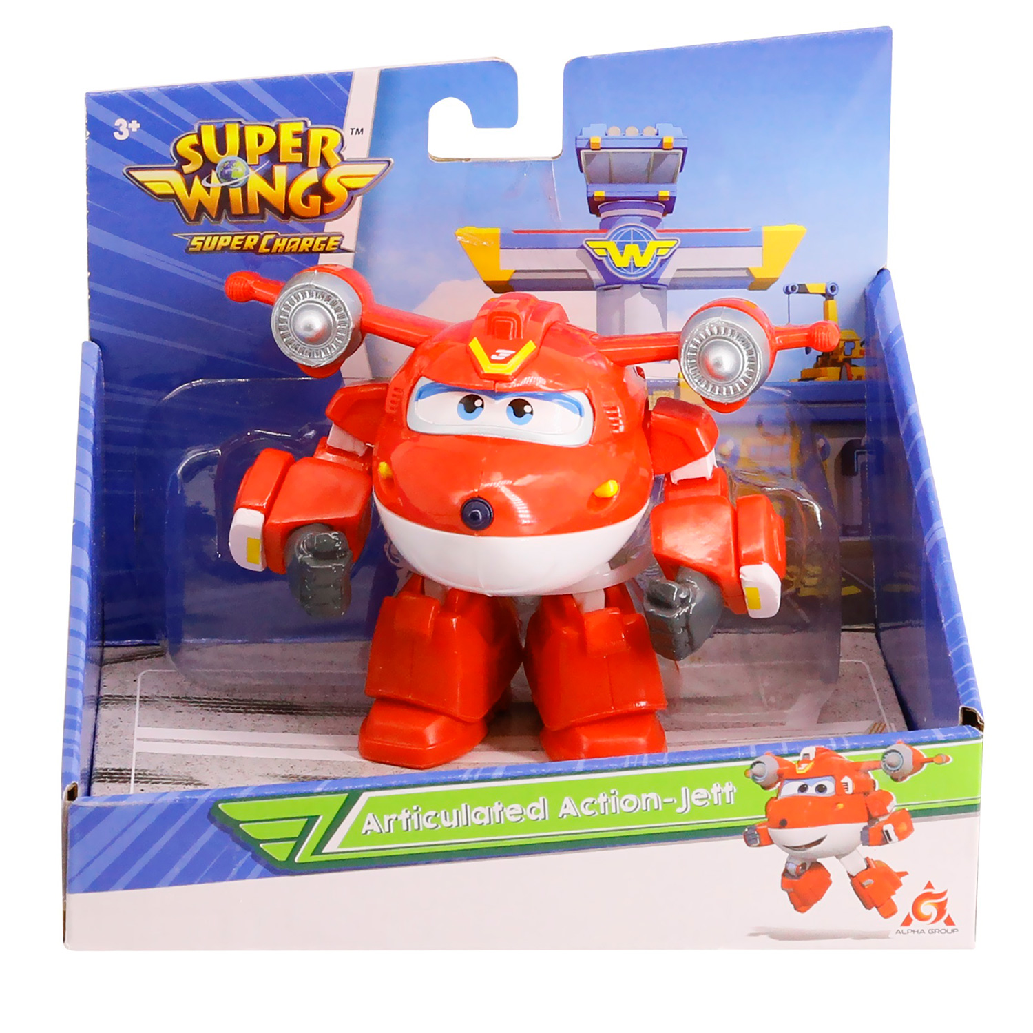 Фигурка Super Wings Джетт подвижная EU740991 - фото 2