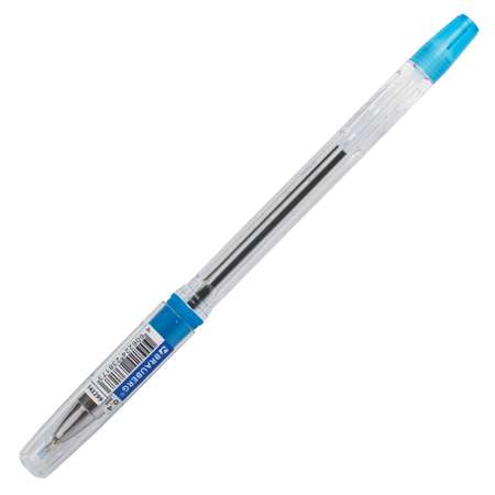 Ручка шариковая Brauberg масляная с грипом i-Rite GT Sky 12шт синяя