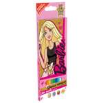 Карандаши цветные Kinderline Barbie 12цветов BRDB-US1-1P-12