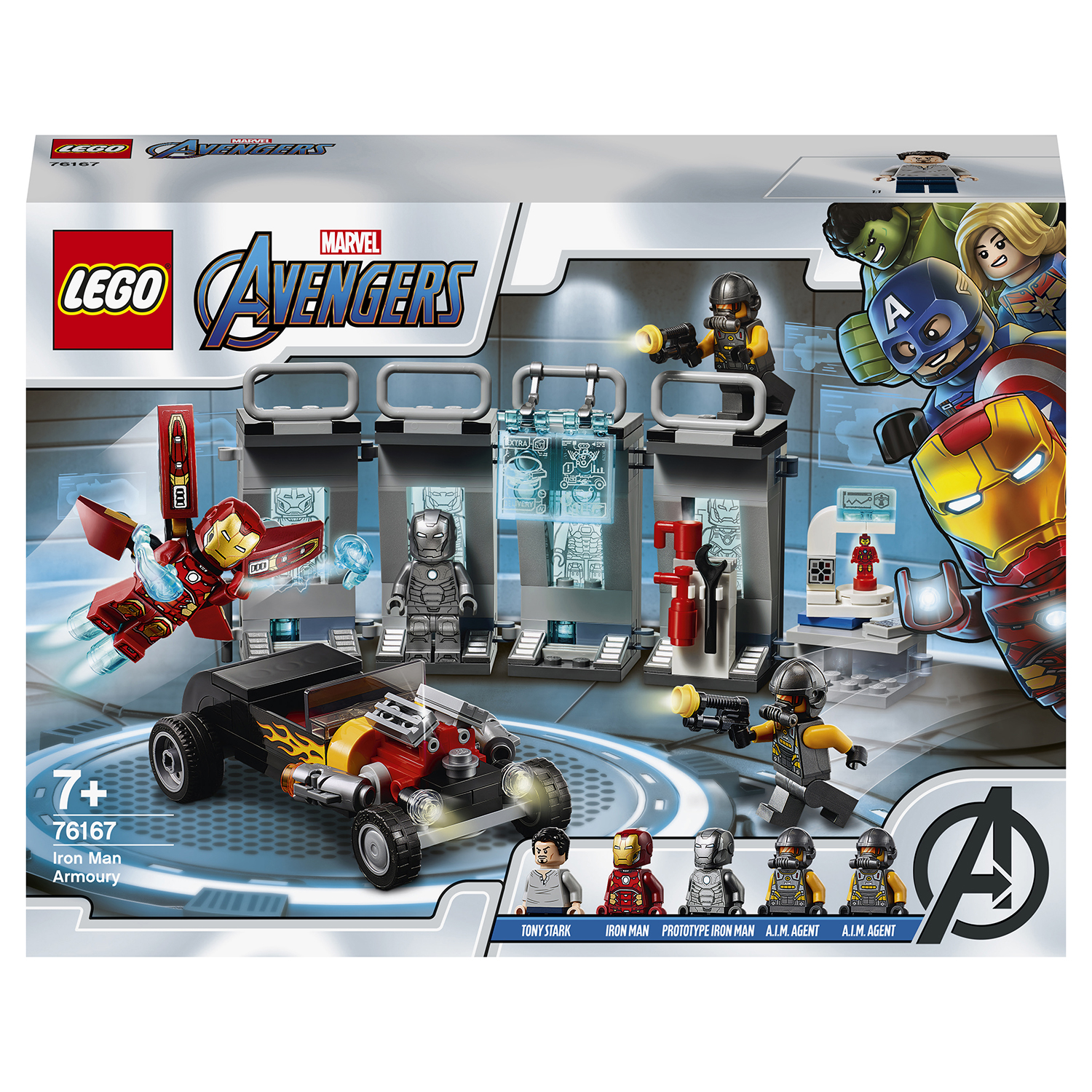 Конструктор LEGO Super Heroes Арсенал Железного человека 76167 купить по  цене 2799 ₽ в интернет-магазине Детский мир