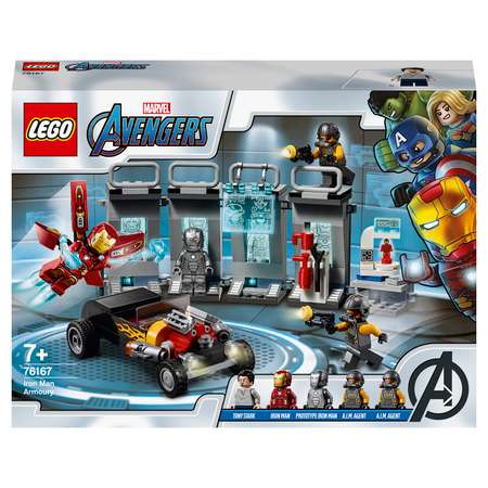 Конструктор LEGO Super Heroes Арсенал Железного человека 76167