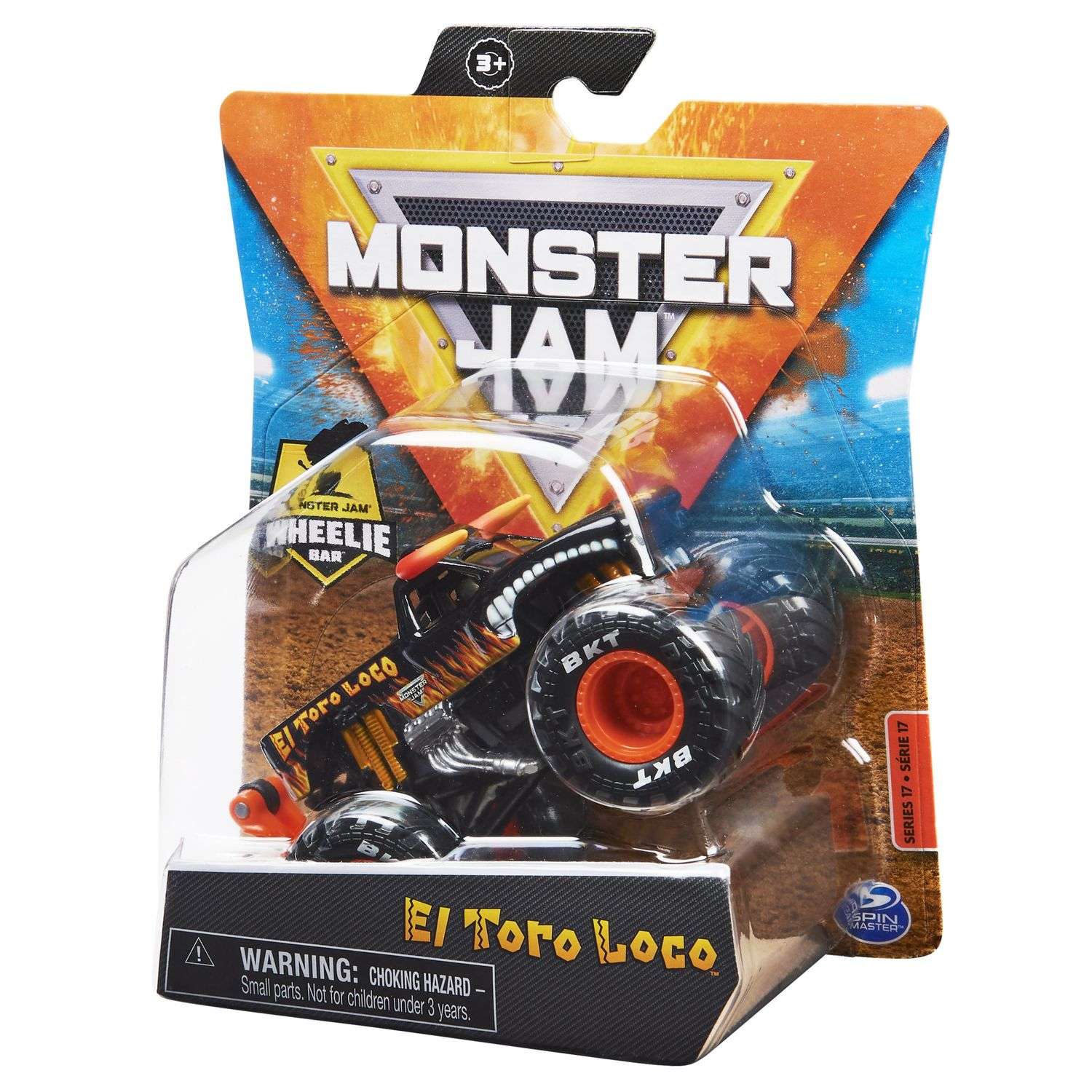 Машинка Monster Jam 1:64 El Toro Loco Black 6044941/20130584 6044941 - фото 3