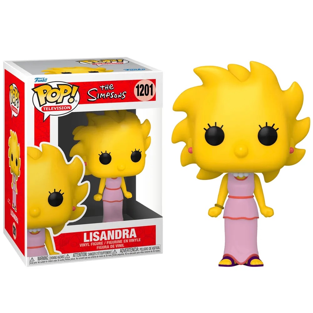 Фигурка Funko POP! Simpsons Лиза в образе Лисандры Lisandra Lisa из мультфильма Симпсоны - фото 3