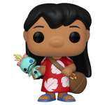 Фигурка Funko POP! Disney Lilo and Stitch Lilo with Scrump (1043) 55614