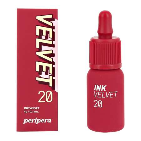 Помада для губ Peripera Velvet жидкая тон 20 classy plum rose
