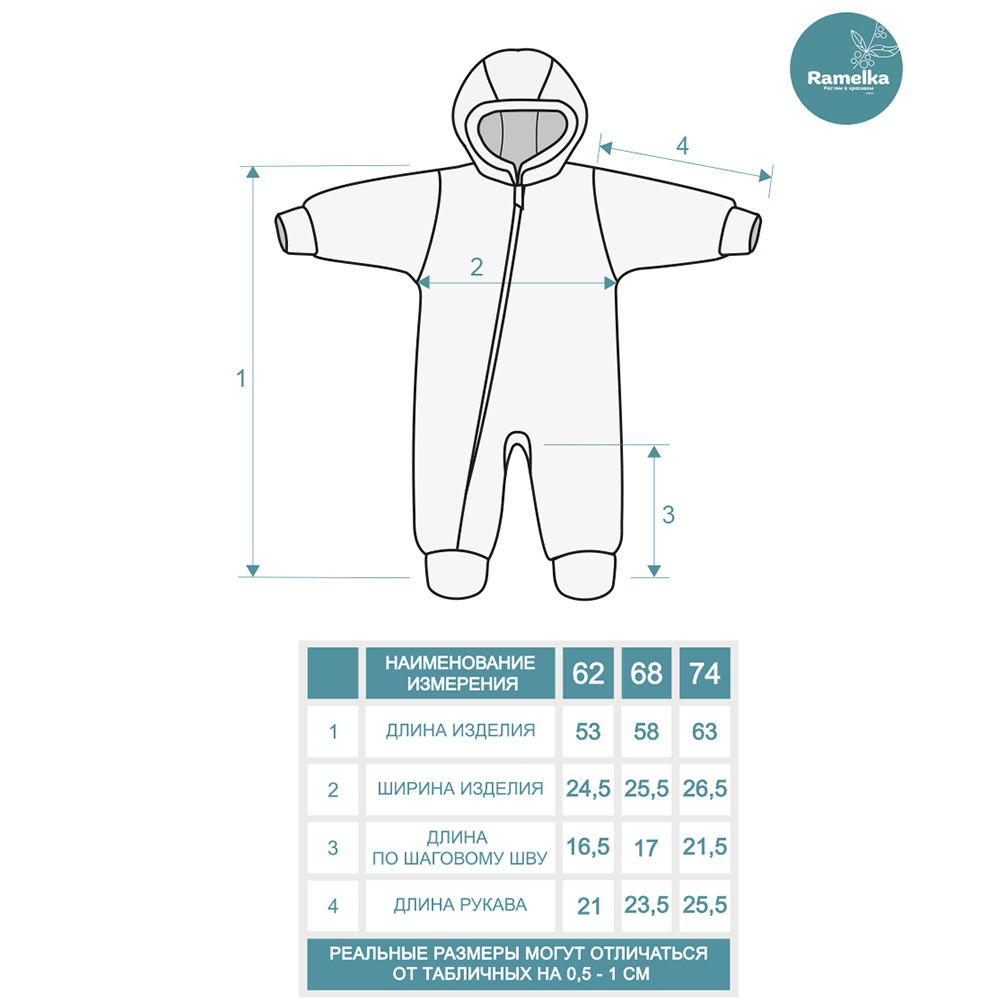 Комбинезон Ramelka 489 город - фото 11