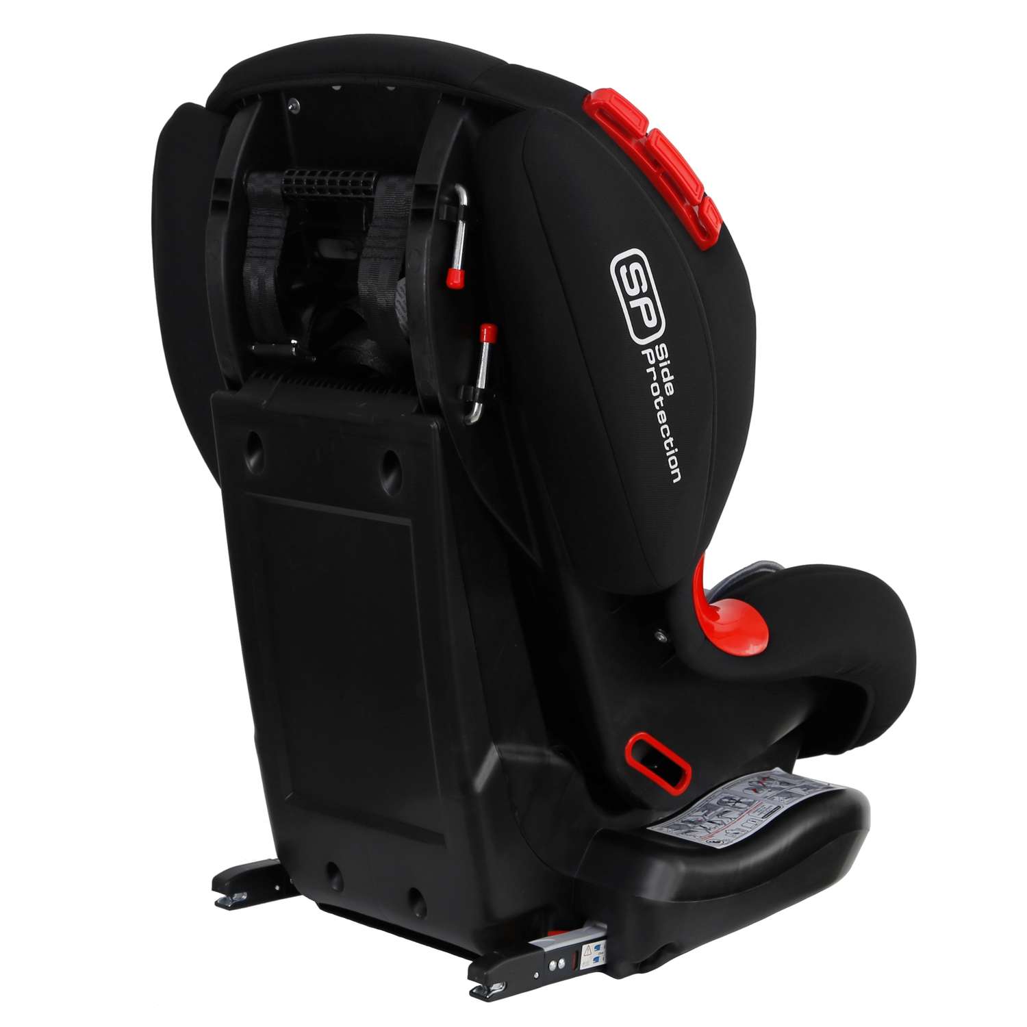 Автокресло Babyton Omega Fix Black-Grey Isofix 1/2 (9-25 кг) - фото 19