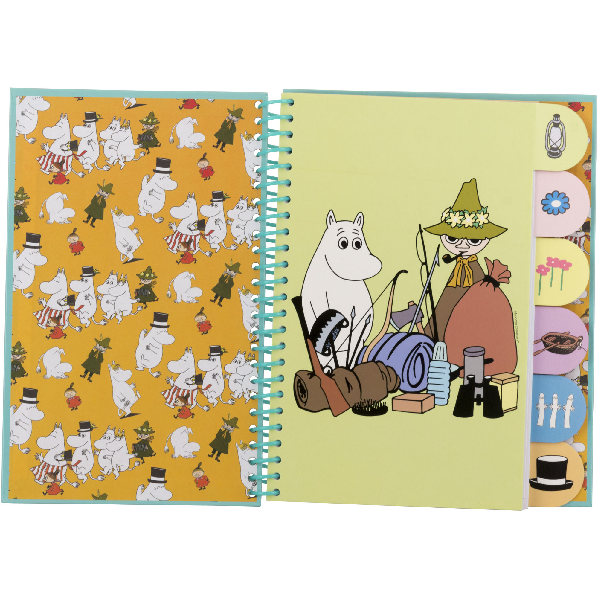 Записная книжка Moomin 60л с 6 разделителями MTIS-UA1-5037 - фото 4