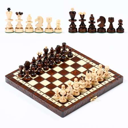 Шахматы Sima-Land «Жемчуг» 28х28 см король h 6.5 см пешка h 3 см