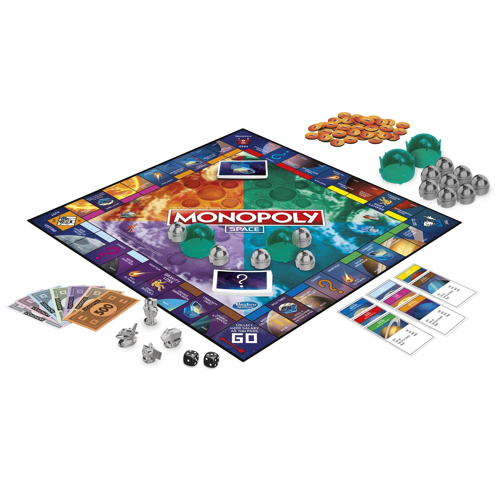 Игра настольная Hasbro (Games) Монополия Космос F0132121 купить по цене 9 ₽  в интернет-магазине Детский мир