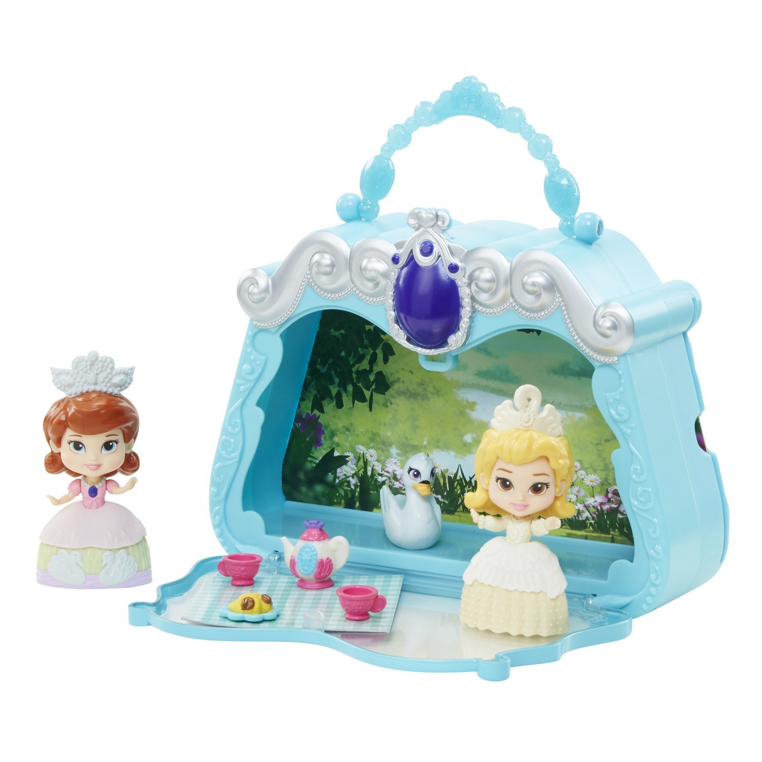 Набор игровой Jakks Pacific Disney Весёлое чаепитие+кукла 01262 - фото 2