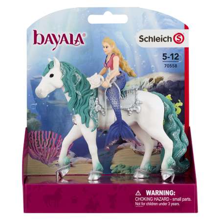 Набор SCHLEICH Русалка Габриэлла на подводной лошади 3предмета 70558