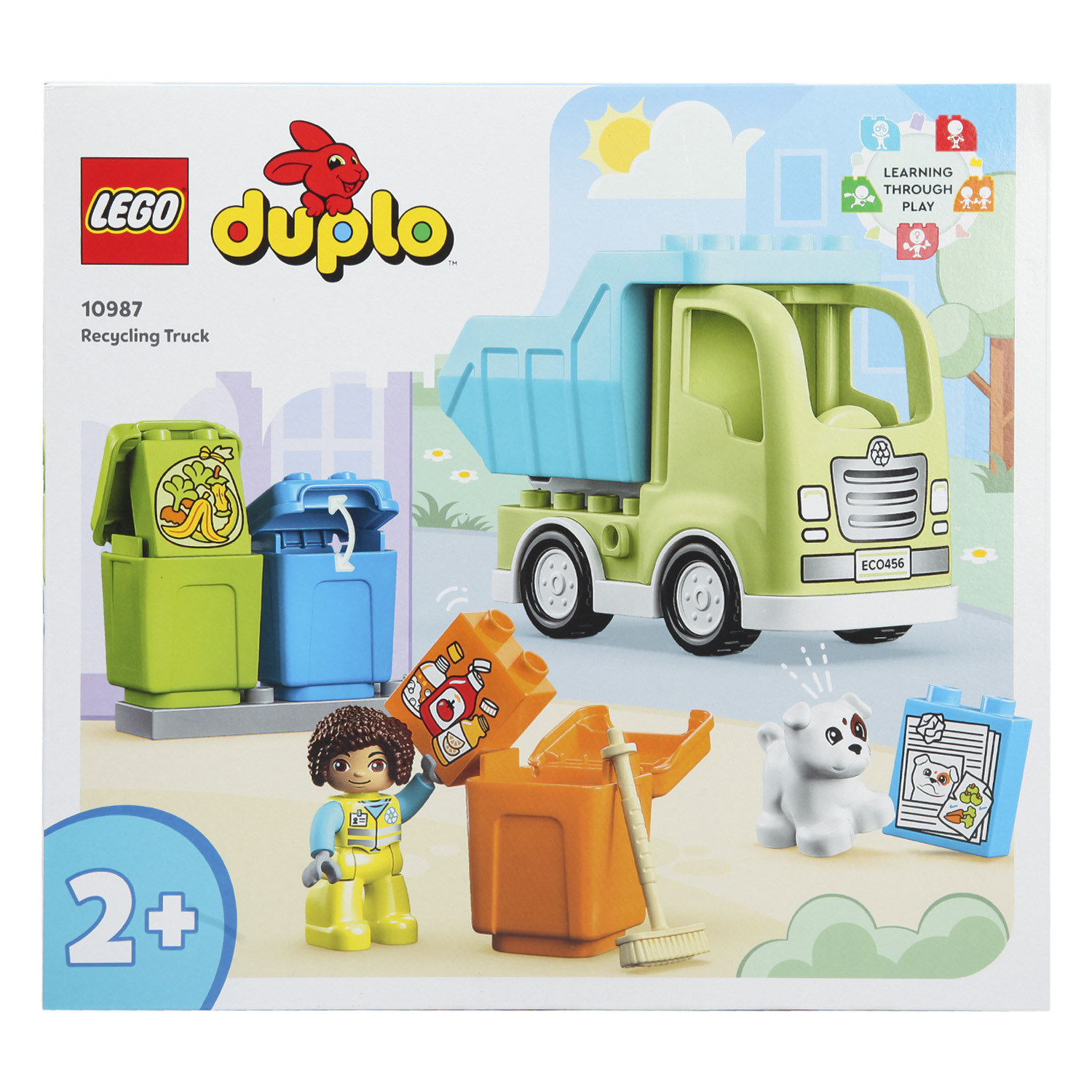 Конструктор LEGO DUPLO Recycling Truck 10987 купить по цене 2099 ₽ в  интернет-магазине Детский мир