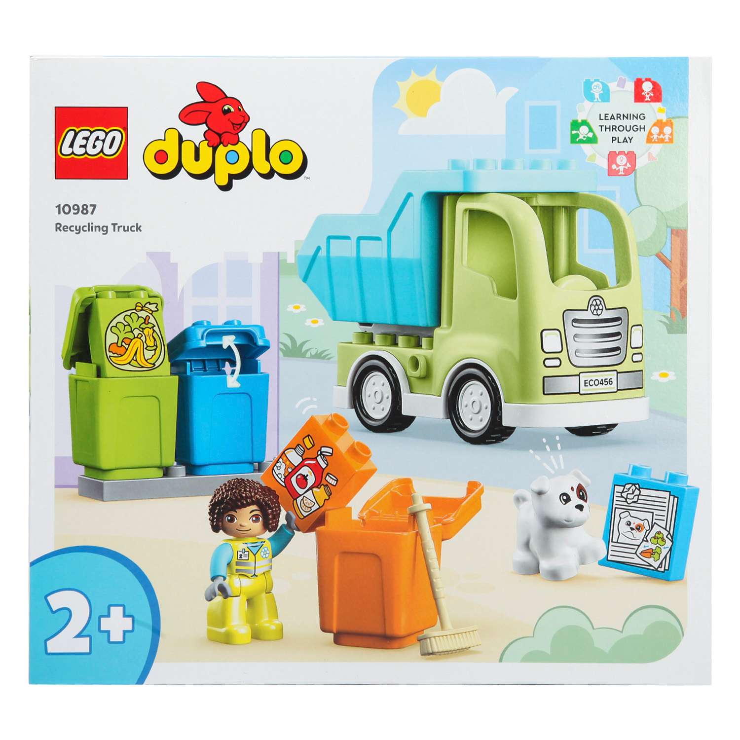 Конструктор LEGO DUPLO Recycling Truck 10987 - фото 1